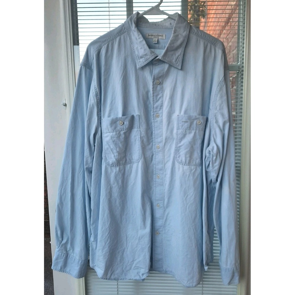 Banana Republic Standard Fit Button Down Long Sleeve Size XXL